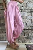 Basso Shirring Balloon Pant Rose